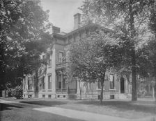Residence of Ex-President Harrison, Indianapolis, Indiana c1897. Creator: Unknown