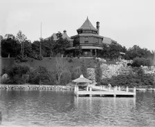 Residence of Frank Chamberlain, Lake Geneva, Wis., c1898. Creator: Unknown