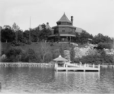 Residence of Frank Chamberlain, Lake Geneva, Wis., c1898. Creator: Unknown