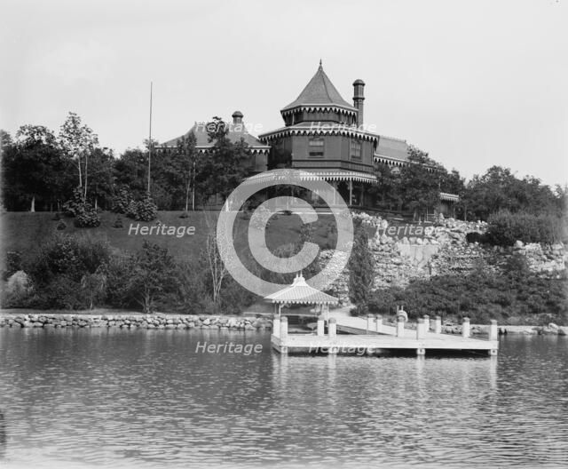 Residence of Frank Chamberlain, Lake Geneva, Wis., c1898. Creator: Unknown.