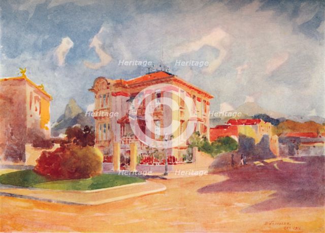 'Residence of H.E. Dr. Pedro de Toledo, ex-Minister of Agriculture, Avenida Beira Mar', 1914. Artist: Unknown.