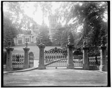 Residence of Hugh Allan, Esq., Montreal, between 1890 and 1901. Creator: William H. Jackson