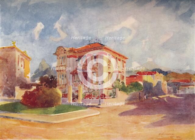 'Residence of H.E. Dr. Pedro de Toledo, ex-Minister of Agriculture, Avenida Beira Mar', 1914. Artist: Unknown.