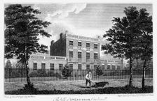 Residence of John Coakley Lettsom, Camberwell, London, 1817. Creator: Unknown