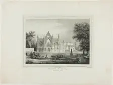 Residence of Lord Byron, 1826. Creator: Rembrandt Peale