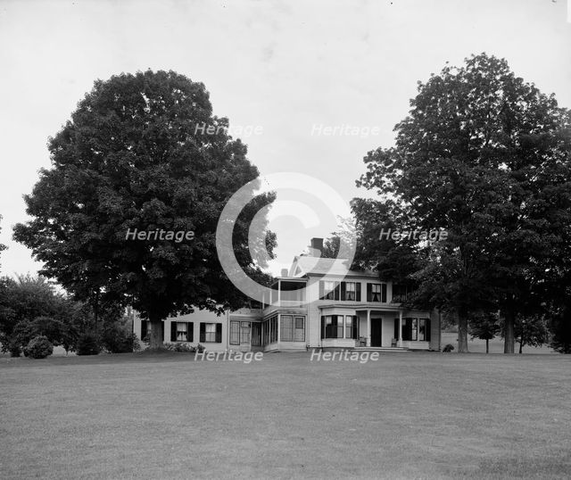 Residence of Rev. Dwight L. Moody, East Northfield, Mass., c1904. Creator: Unknown.
