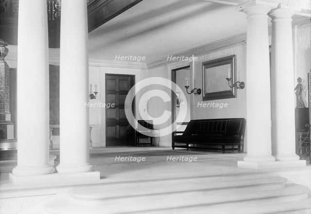 Residence of Samuel Miller Breckinridge Long, 3rd Asst. Secretary of State, Washington DC, 1917.  Creator: Harris & Ewing.