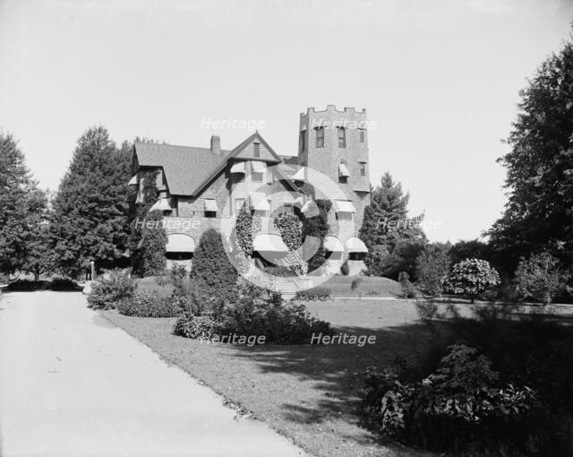 Residence of Senator [James] McMillan, Grosse Pointe, between 1890 and 1901. Creator: Unknown.
