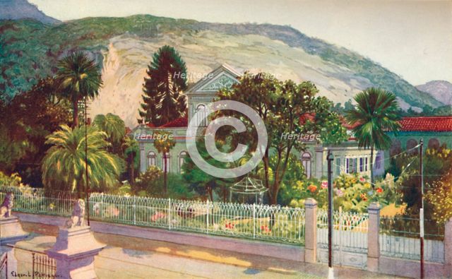 'Residence of Senator Ruy Barboza, Rua Sao Clemente', 1914. Artist: Unknown.