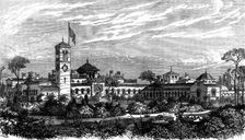 Residence of the British Legation at Teheran, 1873. Creator: Unknown