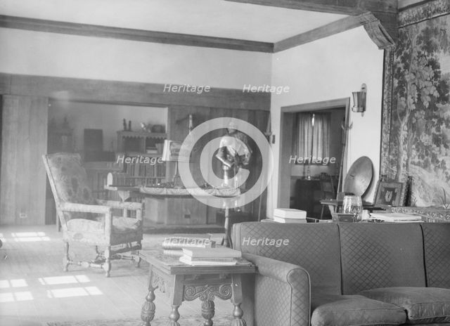 Residence of Thomas E. Martson, interiors, 1932. Creator: Arnold Genthe.
