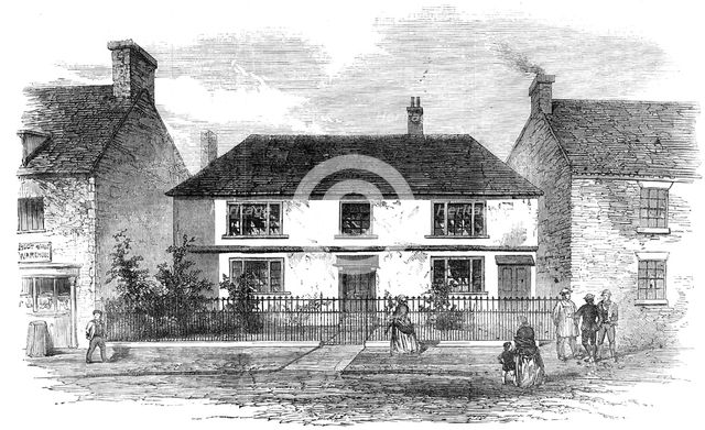Residence of William Palmer, at Rugeley, 1856.  Creator: Unknown.