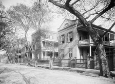 Residence on Hasell Street, Charleston, S.C., 1902. Creator: William H. Jackson