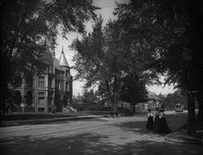 Residence and Detroit Athletic Club, Detroit, Mich., A, c1905. Creator: Unknown