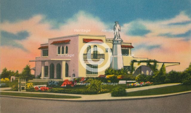 'Residence in Altos del Prado, Barranquilla', c1940s. Artist: Unknown.
