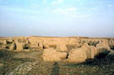 Residential area, Ur, Iraq, 1977. Creator: Vivienne Sharp