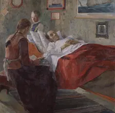 Resignation, 1895. Creator: Carl Wilhelmson