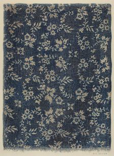 Resist Fabric, c. 1939. Creator: Milton Bevier