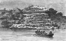 Resort of Apes on the banks of the Senegal; Journey from the Senegal to the Niger 1875. Creator: Unknown