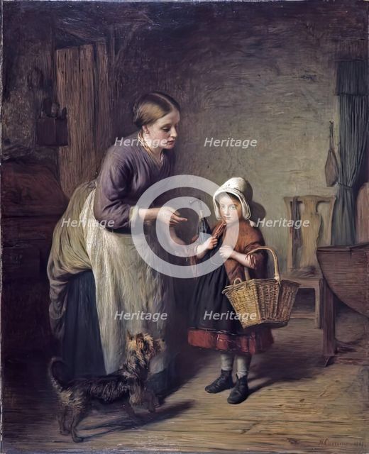 Responsibility, 1869. Creator: Hugh Cameron.