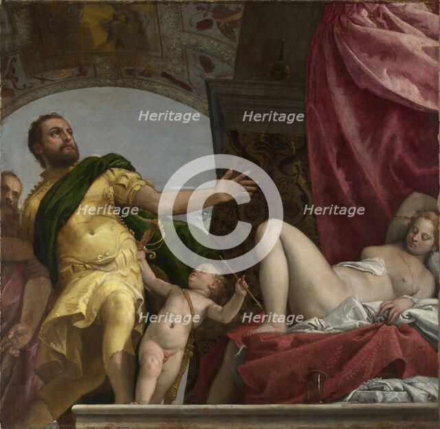 Respect (from Four Allegories of Love), ca. 1575. Artist: Veronese, Paolo (1528-1588)