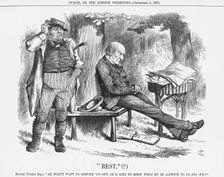 "Rest" (?), 1881. Creator: Joseph Swain