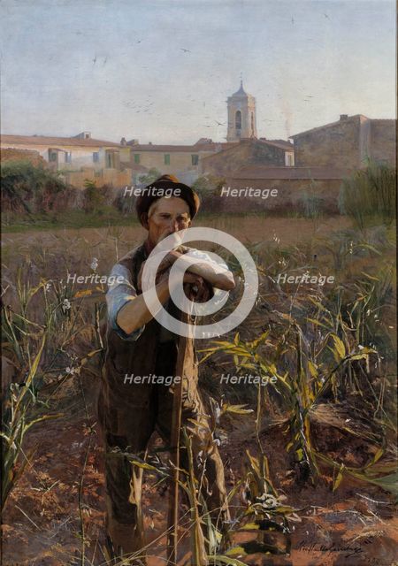Rest, 1900. Creator: Raffaello Gambogi.
