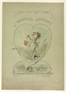 Rest Thee! Rest Thee! Wearied Heart!, n.d. Creator: Hablot Knight Browne