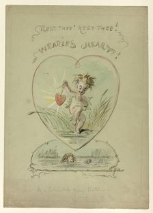 Rest Thee! Rest Thee! Wearied Heart!, n.d. Creator: Hablot Knight Browne