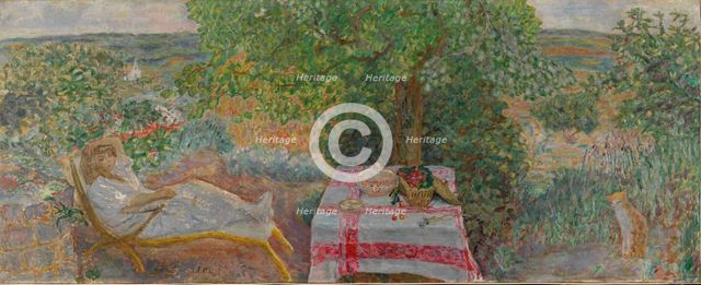 Rest Time in the Garden (Sieste au jardin), 1914.