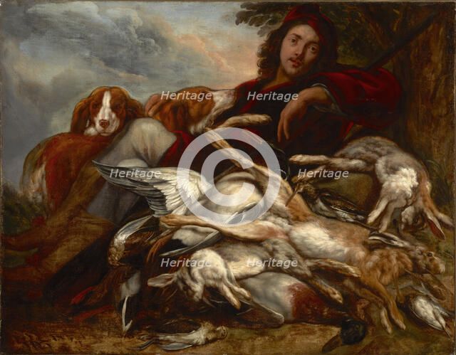 Rest after hunting, First Half of 17th century. Creator: Jordaens, Jacob (1593-1678).