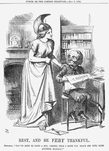 Rest, and be Very Thankful 1866. Creator: John Tenniel