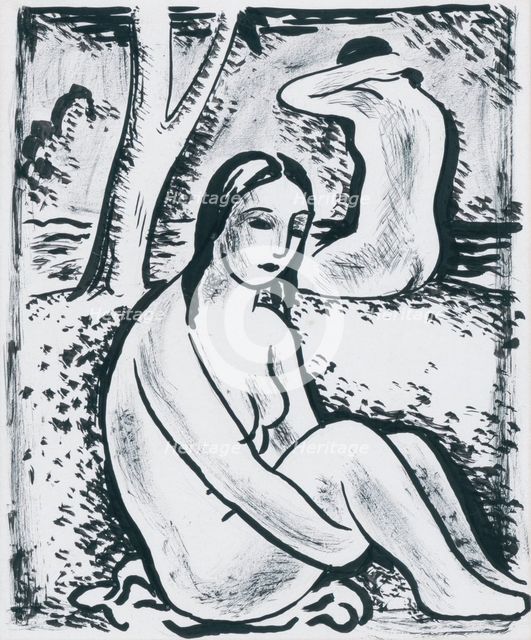 Rest, around 1930-1932. Creator: Mikulas Galanda.