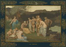 Rest, c. 1863. Creator: Pierre Puvis de Chavannes