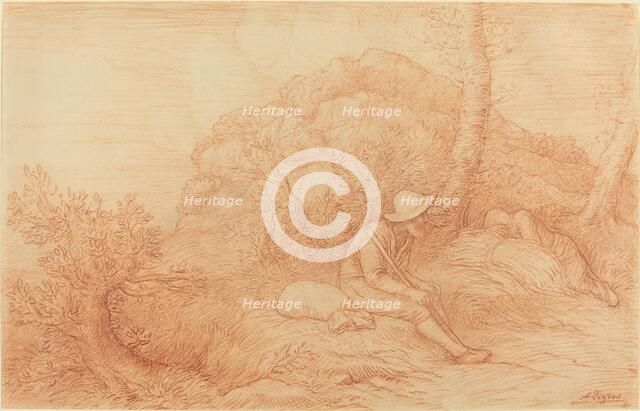 Rest. Creator: Alphonse Legros.