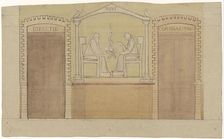 Rest from old age, through Precaution and Love, 1869-1925. Creator: Antoon Derkinderen