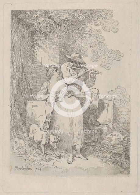 Rest from Labour on Sunny Days, 1784-87., 1784-87. Creator: Thomas Rowlandson.