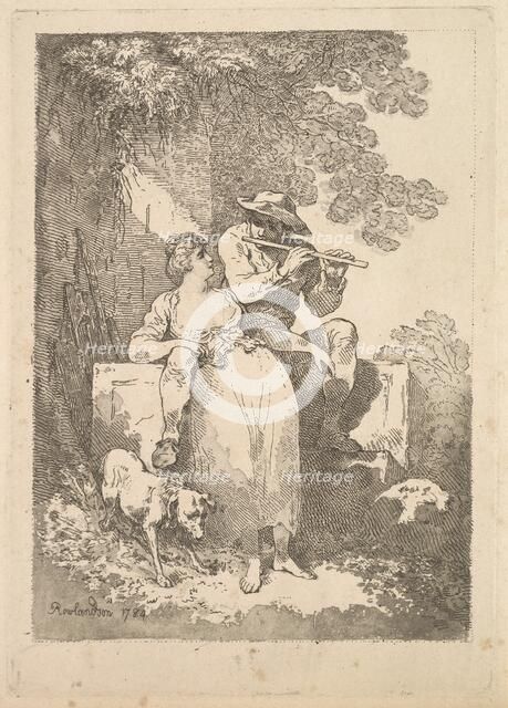 Rest from Labour on Sunny Days, 1784-87. Creator: Thomas Rowlandson.