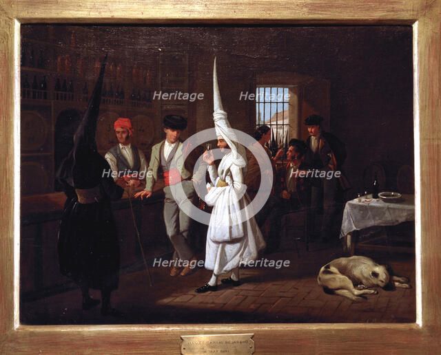 Rest of the Brotherhood', oil.