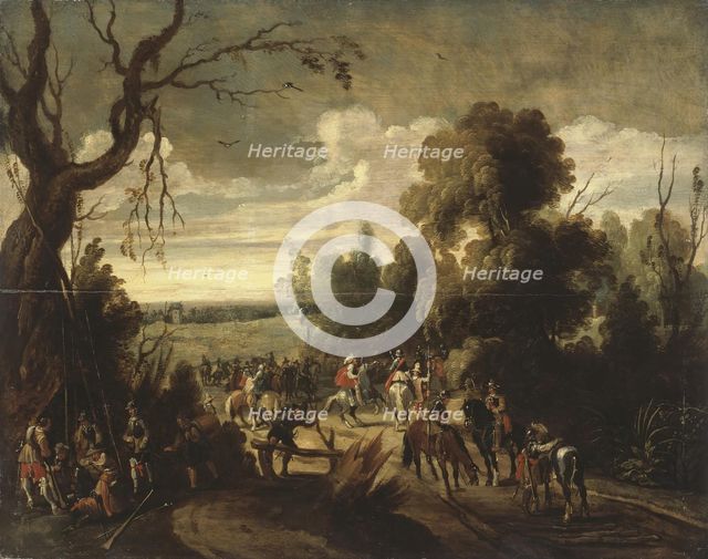 Rest of Cavalrymen, 1618. Creator: Sebastian Vrancx.