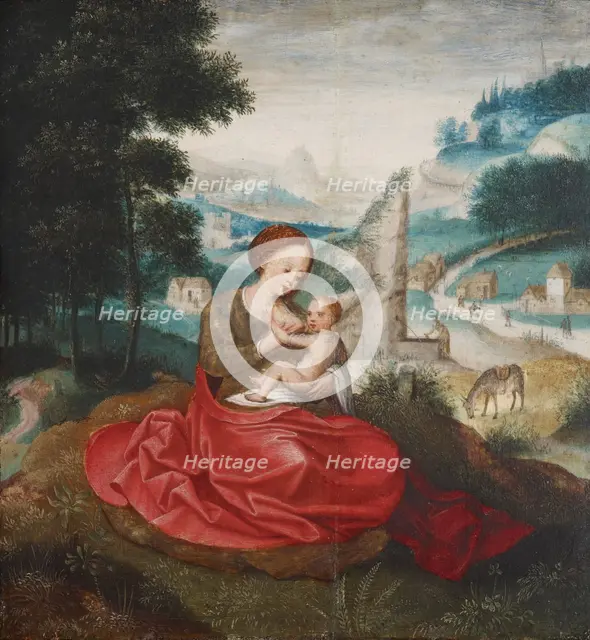Rest on the Flight into Egypt, 1500s. Creator: Adriaen Isenbrandt.