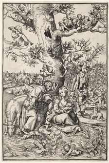 Rest on the Flight into Egypt, 1509. Creator: Lucas Cranach (German, 1472-1553)