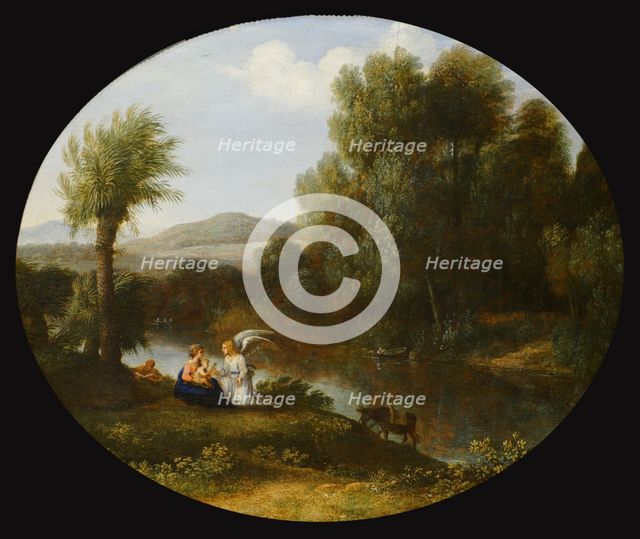 Rest On The Flight Into Egypt, 1646. Creator: Claude Lorrain.