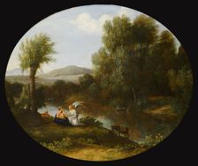 Rest On The Flight Into Egypt, 1646. Creator: Claude Lorrain