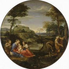 Rest on the Flight into Egypt, 1604. Creator: Annibale Carracci