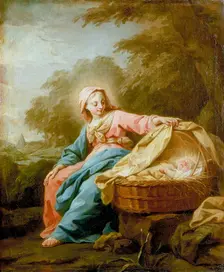 Rest on the Flight into Egypt 1756. Artist: Jean Bernard Restout