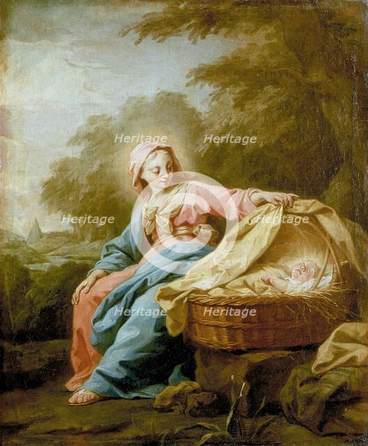 'Rest on the Flight into Egypt', 1756. Artist: Jean Bernard Restout