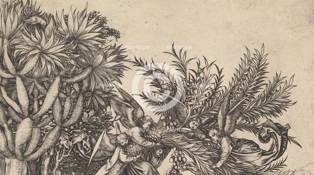 Rest on the Flight into Egypt, ca. 1435-1491. Creator: Martin Schongauer.
