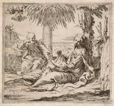 Rest on the Flight into Egypt. Creator: Elisabetta Sirani (Italian, 1638-1665)