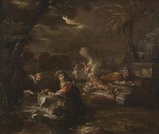 Rest on the Flight into Egypt. Creator: Giovanni Battista Pace